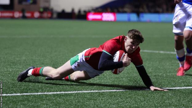 Matty Young scores