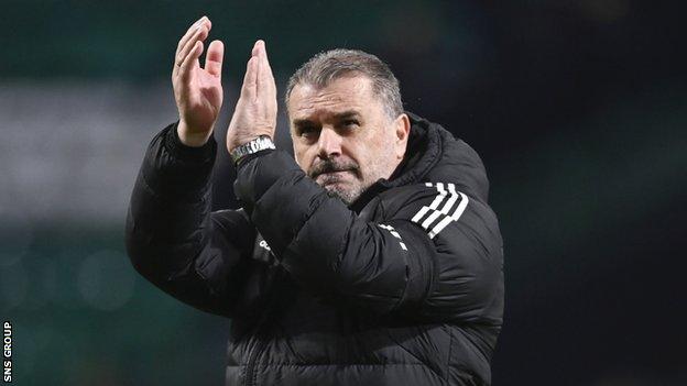 Celtic manager Ange Postecoglou