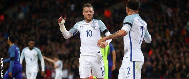 Rooney revealed that one of his sons has asked for an England shirt with Jamie Vardy's name on it