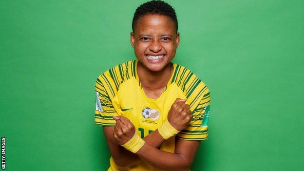 South Africa's Refiloe Jane signs for AC Milan Women - BBC Sport