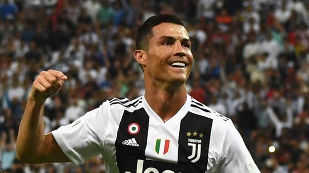 Juventus 1-0 AC Milan: Cristiano Ronaldo header wins Supercoppa for ...