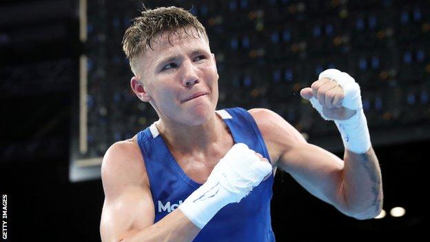 Dylan Eagleson impressed as he won gold at the NEC Arena on Sunday