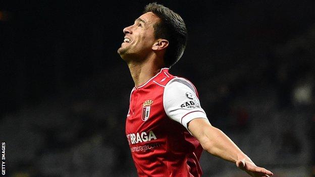 Rui Fonte Fulham Sign Ex Arsenal Forward From Braga For Undisclosed Fee Bbc Sport