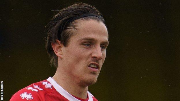 Tom Nichols scored 15 goals for Crawley Town in his first season with the club