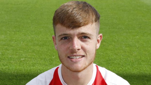 Reece McGinley joins Crusaders on loan from Rotherham ... - 624 x 351 jpeg 26kB