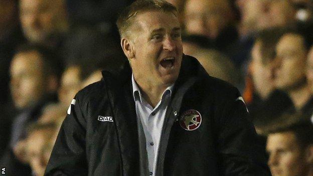Dean Smith has been manager at Bescot since January 2011