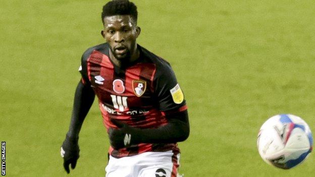Bournemouth midfielder Jefferson Lerma