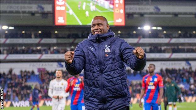 Patrick Vieira: Arsenal icon to Crystal Palace's thoughtful manager - BBC  Sport