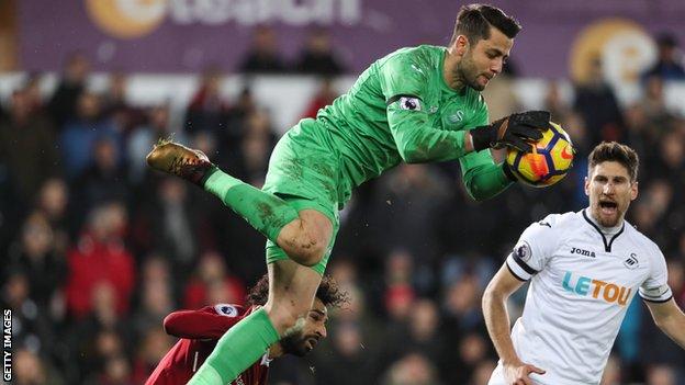 Lukasz Fabianski West Ham Sign Swansea City S Polish Goalkeeper Bbc Sport