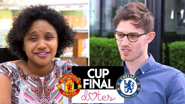 Manchester United and Chelsea fans enjoy FA Cup final date - BBC Sport