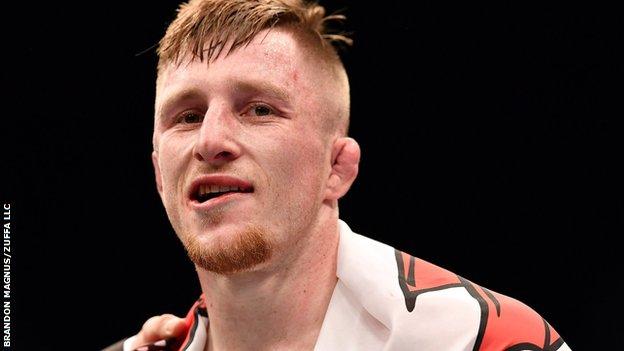 UFC: Brett John's first defeat was 'bitter pill to swallow' - BBC Sport