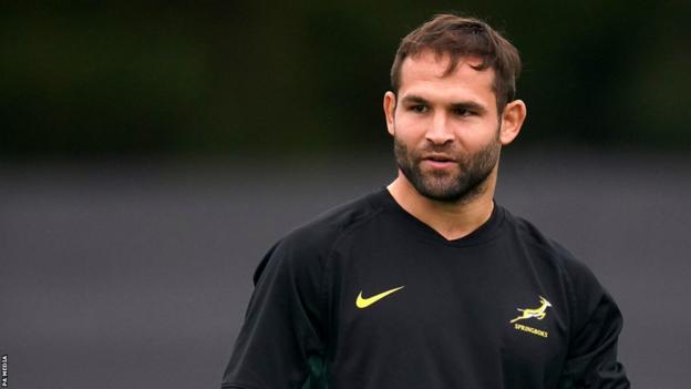 Cobus Reinach in training with South Africa