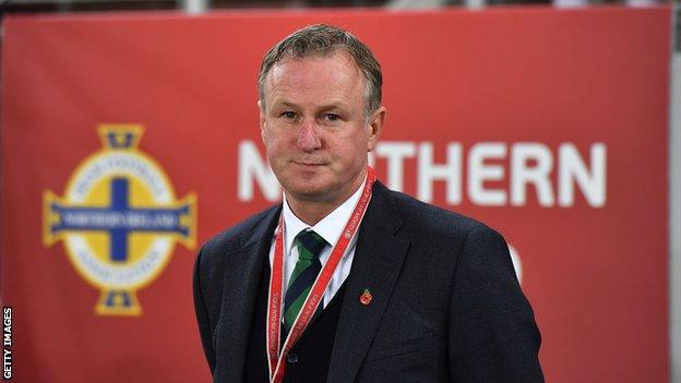 Northern Ireland manager Michael O'Neill