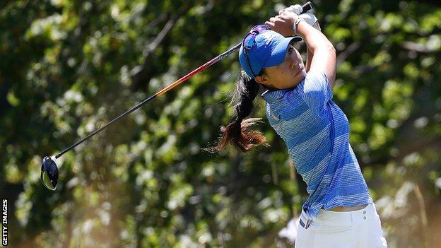 Women's PGA Championship: Danielle Kang birdies final hole to win first