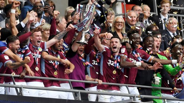 Championship play-off final scheduled for Wembley on 4 August - BBC Sport
