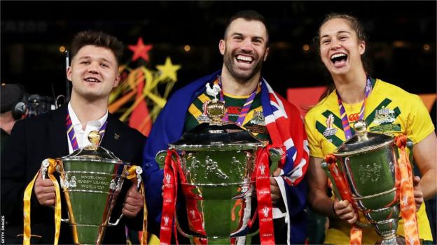England held the Rugby League World Cup in 2022, with Australia being crowned the men's and women's champions and the hosts claiming the wheelchair title