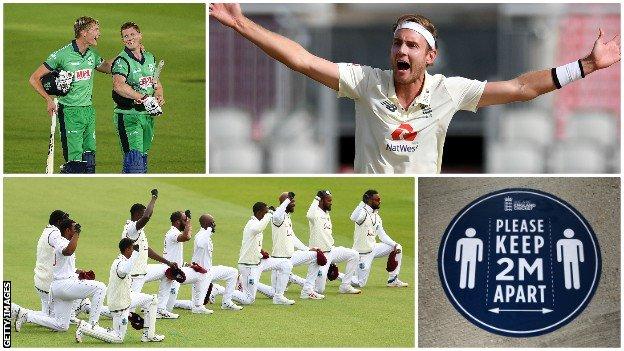 Ireland, Stuart Broad, West Indies and the bio-secure bubble