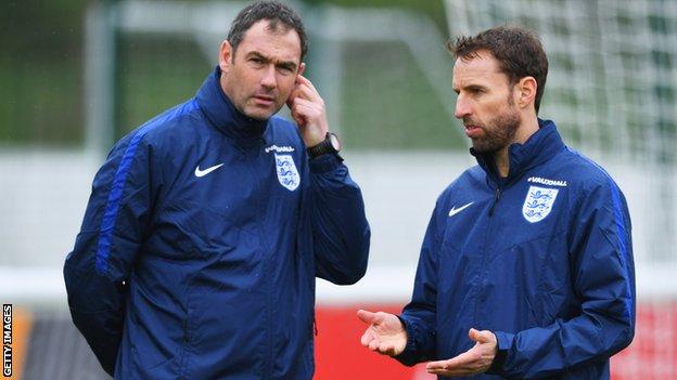 Paul Clement and Gareth Southgate