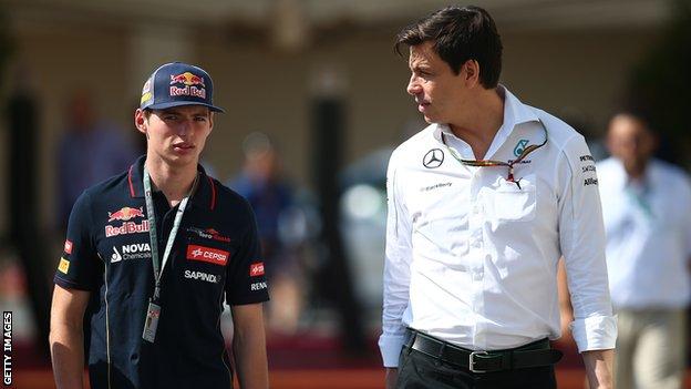 Max Verstappen Toto Wolff