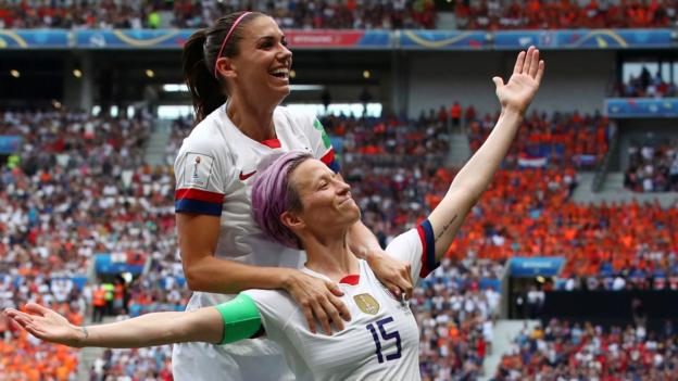 Women's World Cup: Why France 2019 will go down as Megan Rapinoe's tournament - BBC Sport
