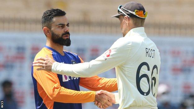 Virat Kohli and Joe Root