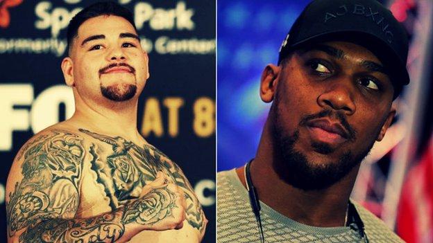 Ruiz weighed 262lbs for his last bout, 17lbs heavier than Joshua in his last win over Alexander Povetkin
