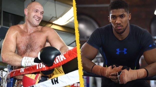 Tyson Fury and Anthony Joshua