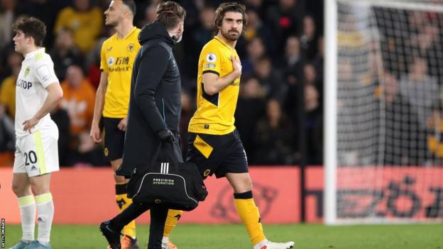 Wolves midfielder Ruben Neves