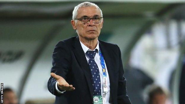 Argentine coach Hector Cuper