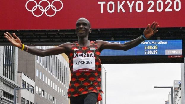 Olympic champion Eliud Kipchoge and record holder Kelvin Kiptum were allowed to compete for Kenya in Paris 2024