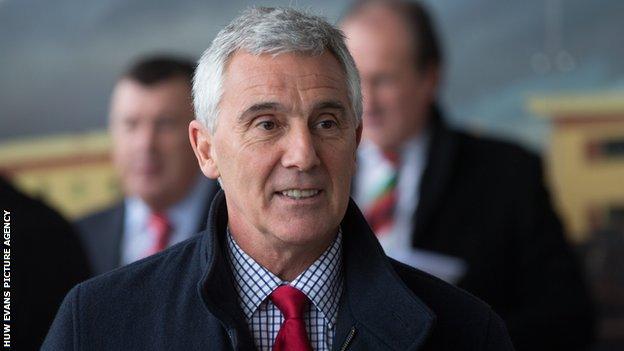 Gareth Davies, chairman of the Welsh Rugby Union