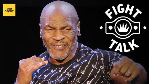 Former heavyweight world champion Mike Tyson is back in training and says he wants to fight in a charity bout