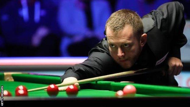 Mark Allen dominated the afternoon session in Sunday's final