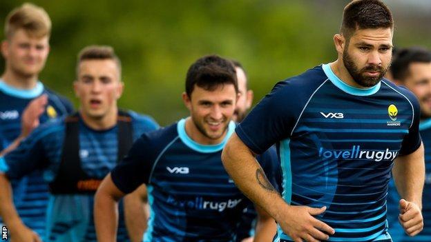 Cornell Du Preez was injured just five minutes into his debut against Wasps after a freak collision with Joe Launchbury's knee
