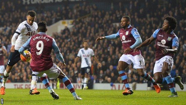 Tottenham Hotspur 3-1 Aston Villa: Premier League – as it happened, Premier League