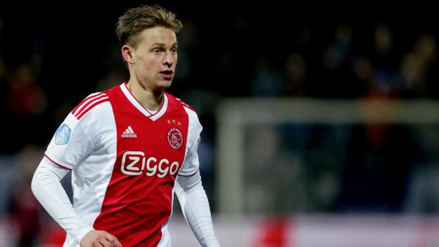 Frenkie de Jong: Barcelona to sign £65m Ajax and ... - 624 x 351 jpeg 21kB