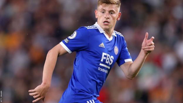 Harvey Barnes in action for Leicester in pre-season