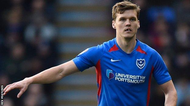 Sean Raggett: Portsmouth loanee signs two-year deal after release by Norwich - BBC Sport