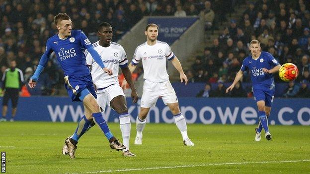 Leicester City 2 1 Chelsea Bbc Sport