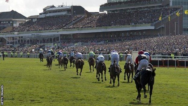 Runners at the Grand National meeting