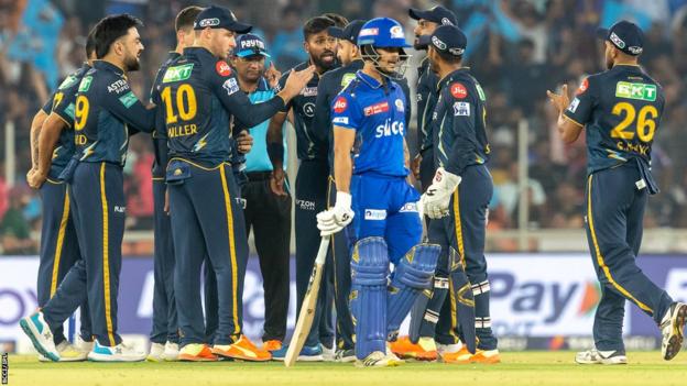 Indian Premier League: Gujarat Titans hit their highest total in win ...