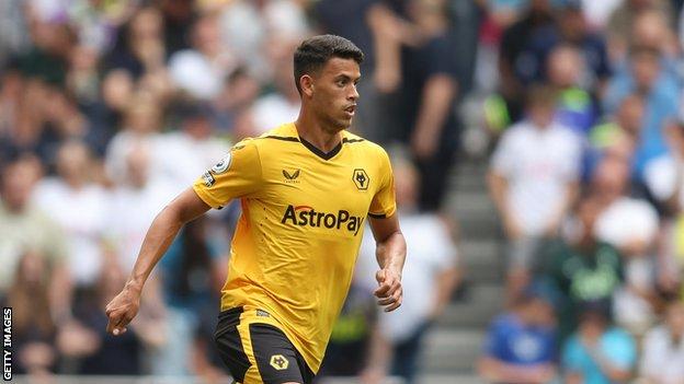 Matheus Nunes makes his debut for Wolves