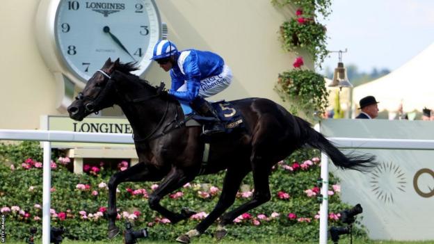 Mostahdaf wins at Royal Ascot