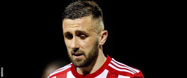 Daniel Lafferty returned to Derry in December after a spell at Shamrock Rovers