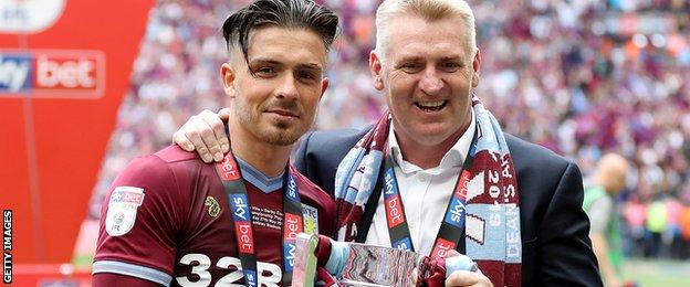 Dean Smith Jack Grealish