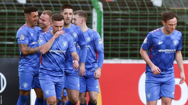 Carrick Rangers sit eighth in the Irish Premiership table