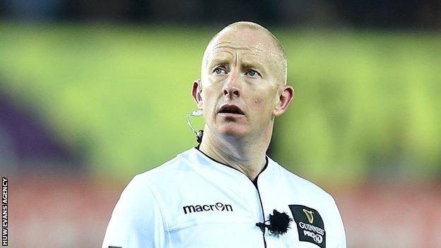 Ian Davies, referee