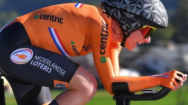 World Road Championships: Annemiek van Vleuten powers to world time trial title - BBC Sport