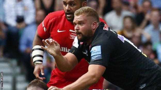 Tomas Francis joined Exeter from London Scottish in for the 2014-15 season