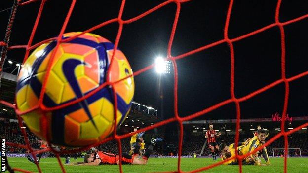 Bournemouth 0-3 Arsenal: Dominant visitors outclass Cherries - BBC Sport